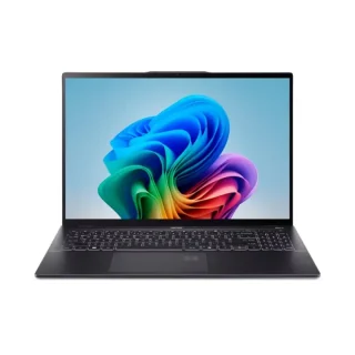 Acer Swift 16 AI Core Ultra 7 Series 2 256V | 16GB Memory | 1TB SSD | 16″ 3K OLED Touch Laptop | Copilot+ PC | Ice Black
