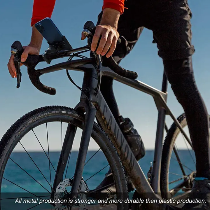 Bike Mobile Holder Full Metal Body Phone Holder | 360 Degree Rotatable Universal Mobile Holder Mount For Bikes - Image 2