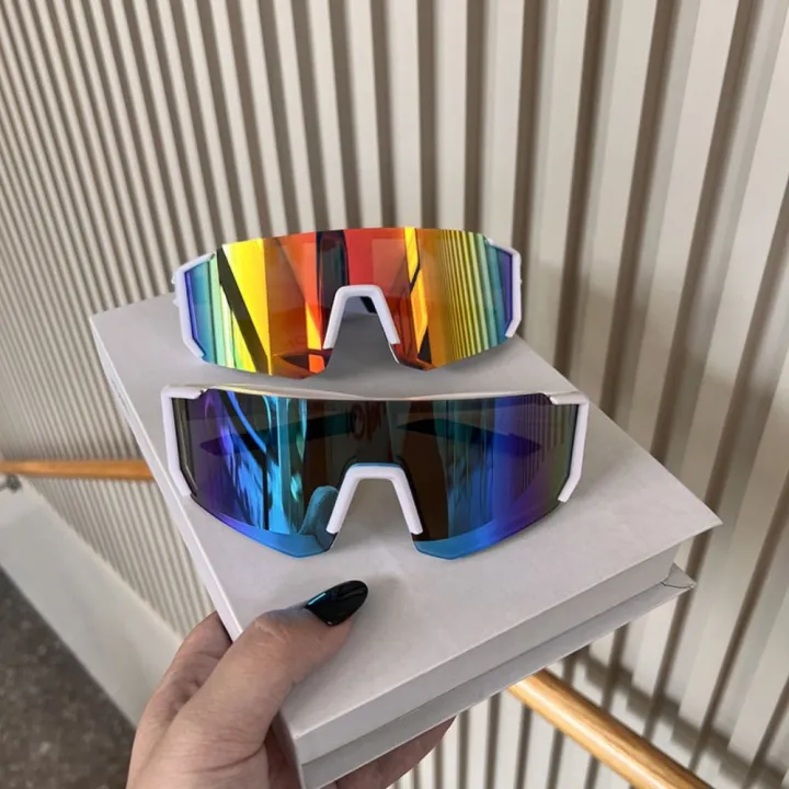 UV Sandproof Cycling Sunglasses Clear Anti Radiation Lens Outdoor Sport Goggle Popular Punk Eye Protector Windproof Glasses Road Riding Bike - Image 4