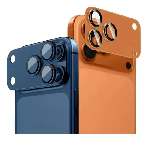 Converter Change 17Pro Max Fake Camera Lens Protector for IPhone 14/15/16 Pro Max Metal Glass Protection Cover - Image 2