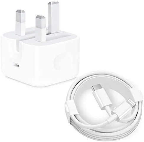 35W USB-C Three-Pin Charger with USB-C to Lightning Cable - Image 2
