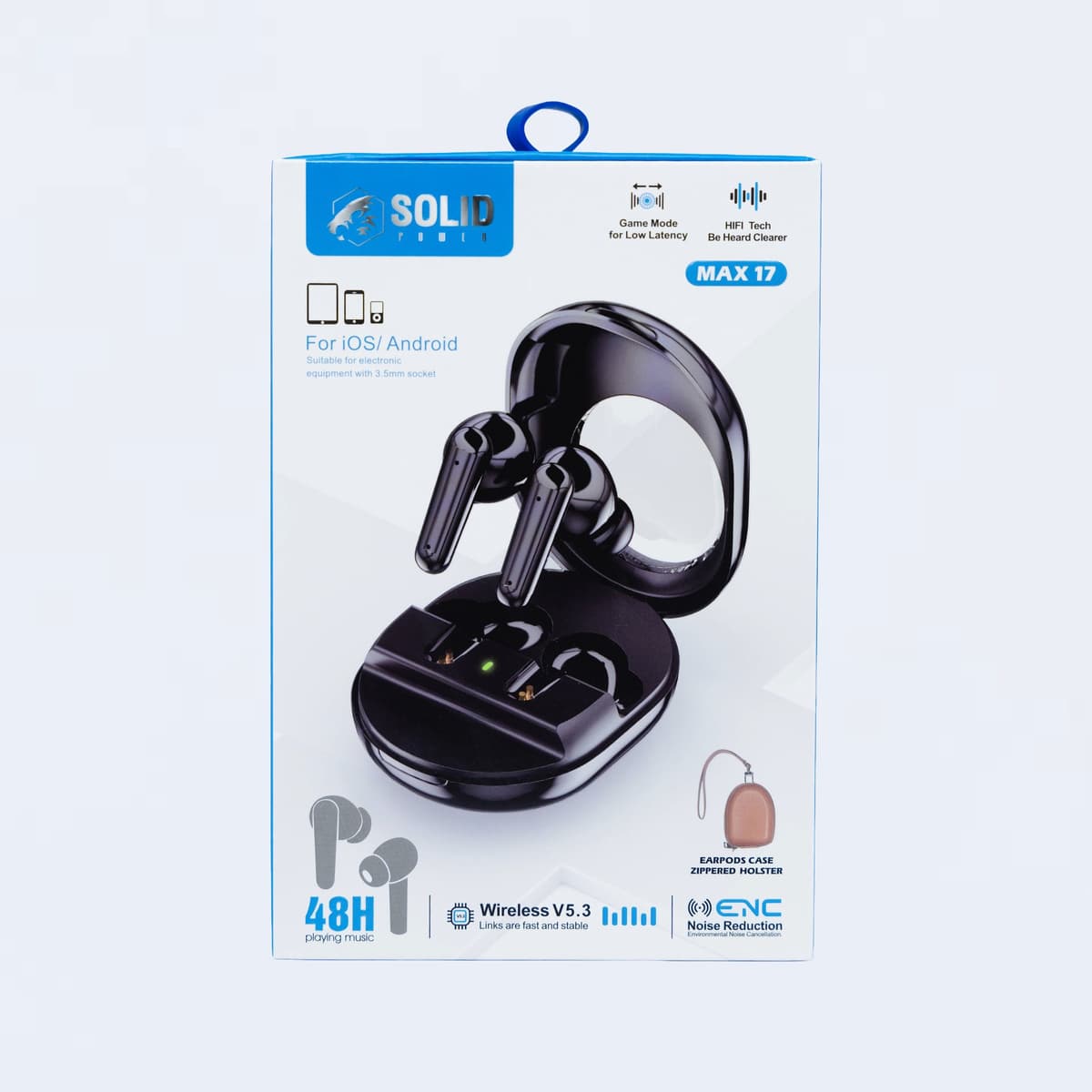 SOLID POWER Wireless Earpod (Max 14) - Image 3