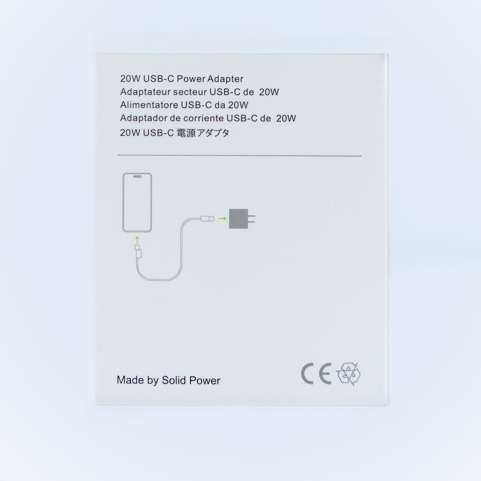 SOLID POWER 20W Iphone Data Cable (Type-C to Lightning) - Image 4